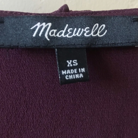 Madewell Wrap Top - Picture 6 of 7